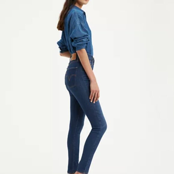 BNWT Levi's Mile High Super Skinny Jeans, Premium Denim - Picture 3 of 4